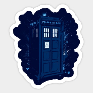 Police Box Sticker